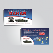 Wizytówki Dakar